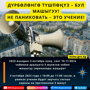Не паниковать – это учение!
