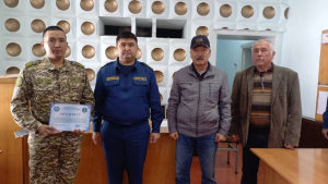 БАТКЕН: КУТКАРУУЧУЛАР ОКУУ КУРСУН ИЙГИЛИКТҮҮ АЯКТАДЫ