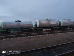 СПАСАТЕЛИ УСТРАНИЛИ ПРОТЕЧКУ ЦИСТЕРНЫ С ОПАСНЫМ ГАЗОМ