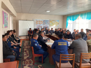 НАРЫН: РАЙОНДУК ЖАРАНДЫК КОРГОНУУ КЫЗМАТТАРЫНЫН ДАЯРДЫГЫ БААЛАНДЫ