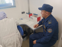 БАТКЕН: ӨКМ КЫЗМАТКЕРЛЕРИ АКЫСЫЗ МЕДИЦИНАЛЫК КАРООДОН ӨТҮҮДӨ