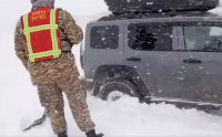 RESCUERS RESCUED TOURISTS FROM UNDER SNOW AVALANCHES IN ISSYK-KUL REGION