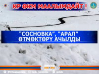 АЙДООЧУЛАРДЫН ЭСИНЕ!  "СОСНОВКА", "АРАЛ" ӨТКӨРМӨЛӨРҮ АЧЫЛДЫ