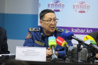 Today,️ in️ the️ National️ News️ Agency️ "Kabar",️ at️ a️ press️ conference,️ the️ Minister️ of️ Emergency️  Situations,️ Major️ General️ ️ Boobek️ ️ Azhikeev️ said️ that️ the️ emergency️ regime️ was️ declared️ only️ on️ the️  territory️ of️ t