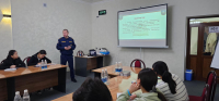 БАТКЕНДЕ ЖАШ ЫКТЫЯРЧЫЛАР ЖАРАНДЫК КОРГОНУУ ЖААТЫНДА КОШУМЧА БИЛИМГЕ ЭЭ БОЛУШТУ