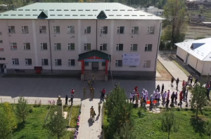 Ош: Алай районунда кырсыктардын тобокелдигин азайтуу күнүнө карата иш-чара өттү