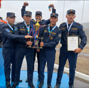RESCUERS OF KYRGYZSTAN TOOK 3RD PLACE IN THE INTERNATIONAL COMPETITION "KAZKUTKARU-2023»